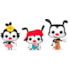 Funko Pop Conjunto Dot Wakko e Yakko #2064 #2065 #2066 - Animaniacs