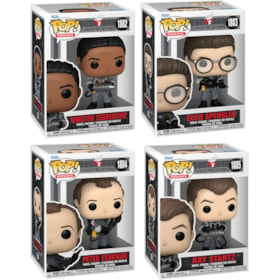 Funko Pop Conjunto Ghostbusters II Venkman Ray Egon Winston #1882 #1883 #1884 #1885 - Os Caça-Fantasmas