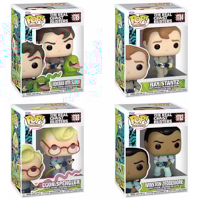 Funko Pop Conjunto The Real Ghostbusters Venkman Ray Egon Winston #1782 #1783 #1784 #1785
