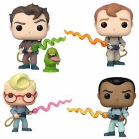 Funko Pop Conjunto The Real Ghostbusters Venkman Ray Egon Winston #1782 #1783 #1784 #1785