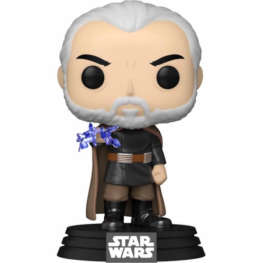 Funko Pop Count Dooku #744 - Conde Dookan - Star Wars