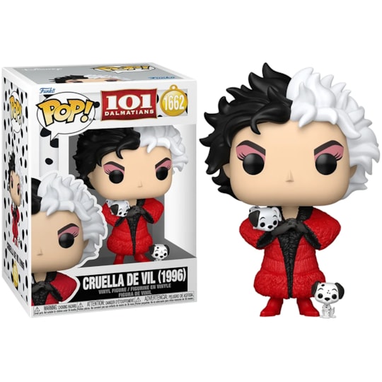 Funko Pop Cruella de Vil 1996 #1662 - 101 Dálmatas