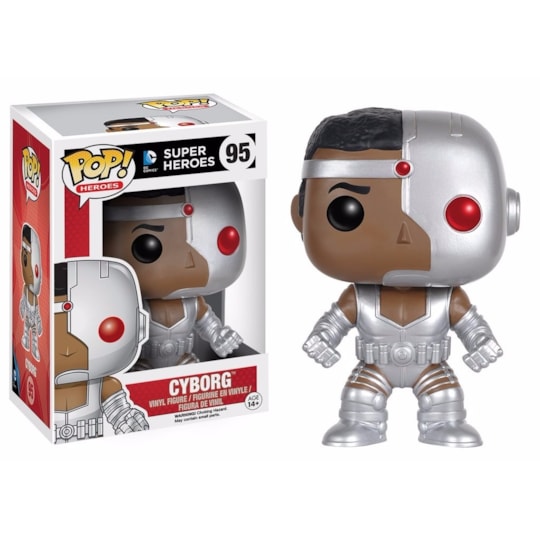 Funko Pop Cyborg #209 - A Liga Da Justiça - DC Comics