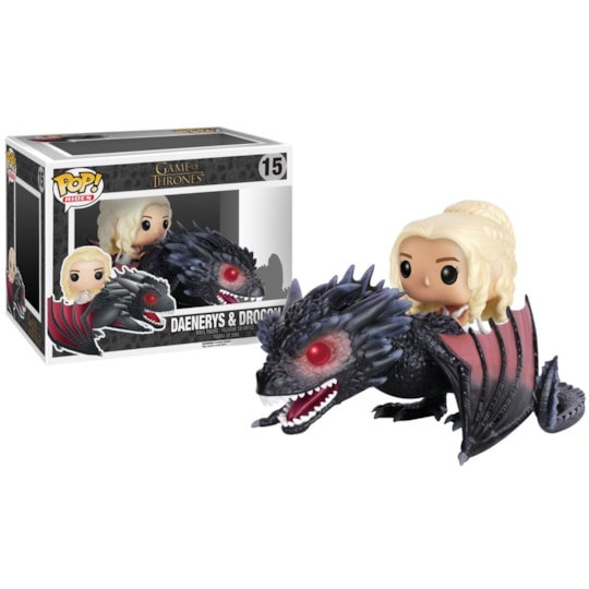 Funko Pop Daenerys e Drogon #15 - Game of Thrones - Pop Rides