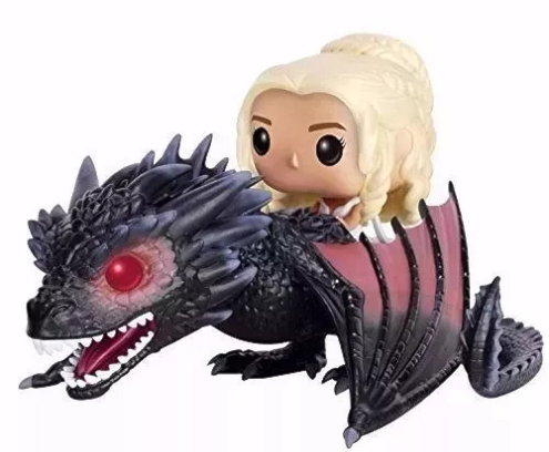 SF・ファンタジー・ホラー Funko POP! Rides Daenerys & Drogon No.15 Game Of Thrones - Daenerys Targaryen And Drogon 15 Funko Pop