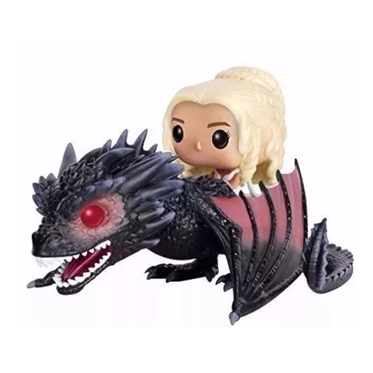 Funko Pop Daenerys e Drogon #15 - Game of Thrones - Pop Rides