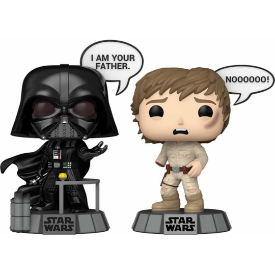Funko Pop Darth Vader & Luke Skywalker 2-pack - Star Wars Sayings