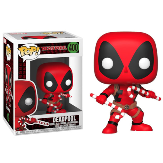 Funko Pop Deadpool Holiday #400 - Deadpool Natal - Marvel