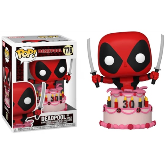 Funko Pop Deadpool in cake #776 - Deadpool - Marvel