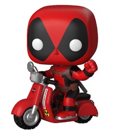 Produto Funko Pop Deadpool on Scooter #48 - Marvel - Pop! Rides