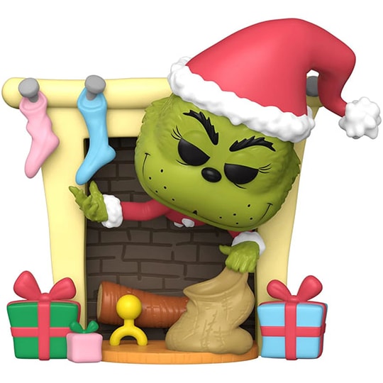 Funko Pop Deluxe Grinch with Bag #35 - Como o Grinch Robou o Natal? - How did Grinch steal Christmas?