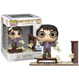 Funko Pop Deluxe Harry Potter with Hogwats Letters Special Edition #136 - Harry Potter