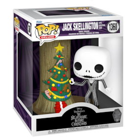 Funko Pop Deluxe Jack Skellington with Christmas Door #1360 - O Estranho Mundo de Jack - Nightmare Before Xmas