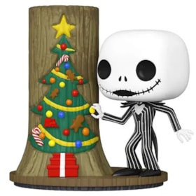 Funko Pop Deluxe Jack Skellington with Christmas Door #1360 - O Estranho Mundo de Jack - Nightmare Before Xmas