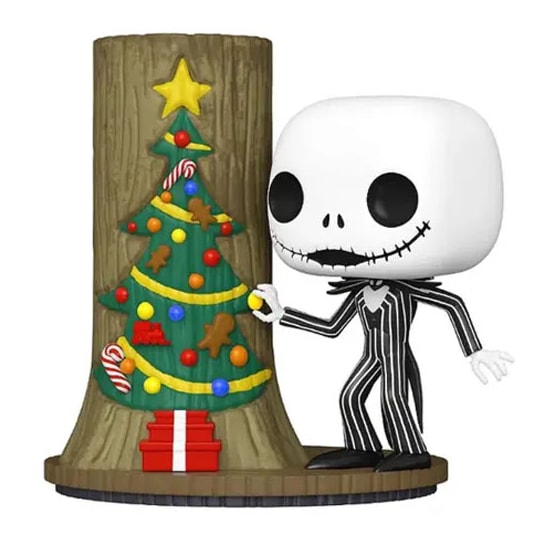 Funko Pop Deluxe Jack Skellington with Christmas Door #1360 - O Estranho Mundo de Jack - Nightmare Before Xmas