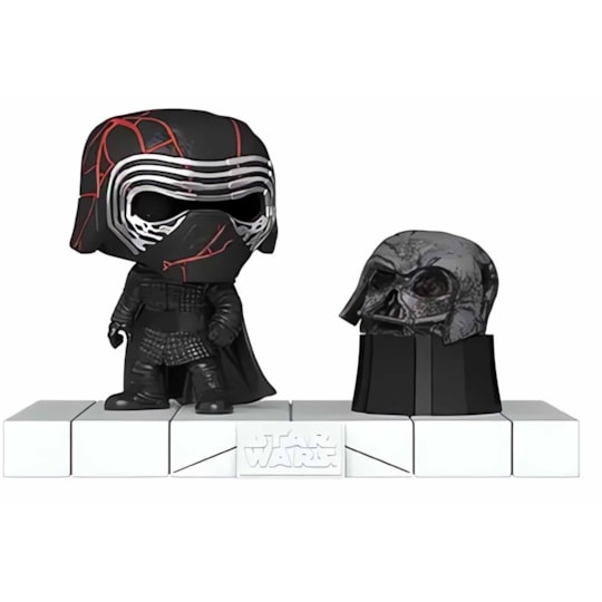 Funko Pop Deluxe Kylo Ren with Darh Vader's Helmet #739 - Star Wars