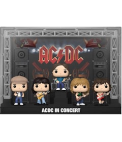 Produto Funko Pop Deluxe Moment AC/DC in Concert Brian Johnson Malcolm Young Phill Rudd Cliff Williams Angus