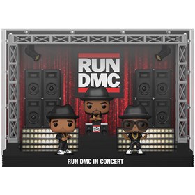 Funko Pop Deluxe Moment Run DMC in Concert Run Jam Master Jay DMC #01 - Special Edition - Run DMC