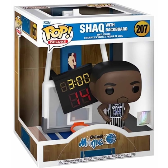 Funko Pop Deluxe Shaq with Backboard #207 - Shaquille O'Neil - Orlando Magic - NBA