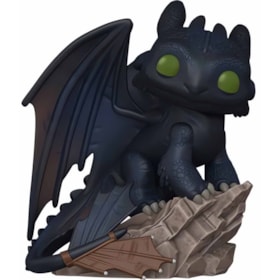 Funko Pop Deluxe Toothless #1792 15 cm - Banguela - Como Treinar seu Dragão