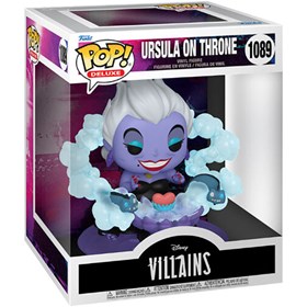 Funko Pop Deluxe Ursula on Throne #1089 - The Little Mermaid - A Pequena Sereia