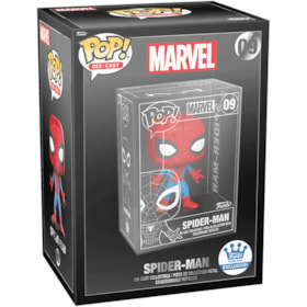 Funko Pop Die-Cast Spiderman Funko Shop Exclusive #09 - Homem-Aranha de Metal - Marvel