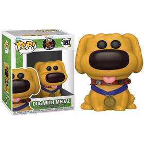 Funko Pop Dug wih Medal #1093 - Dug Days - Up - Aventura nas Alturas