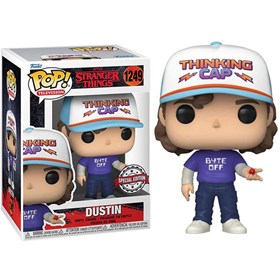 Funko Pop Dustin Special Edition #1249 - Stranger Things
