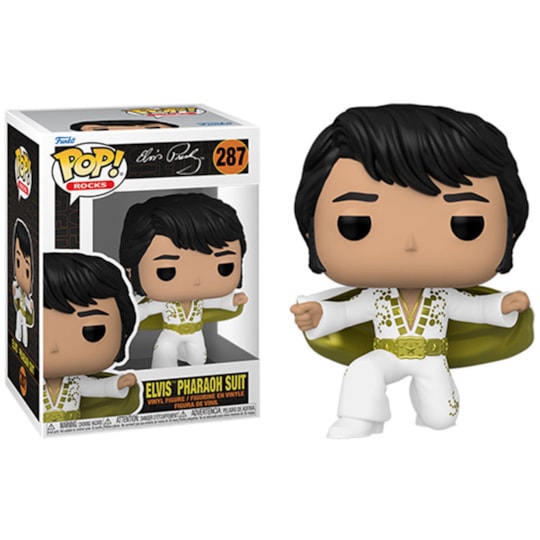 Funko Pop Elvis Presley #287 - Pharaoh Suit - Pop Rocks!