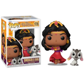 Funko Pop Esmeralda & Djali #1735 - Corcunda de Notre-Dame - Hunchback