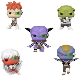 Funko Pop Forças Especiais Ginyu Recoome Burter Jiece Guldo #1491 a 1495 - Dragon Ball Z