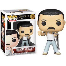 Funko Pop Freddie Mercury #183 - Live Aid - Queen - Pop Rocks!