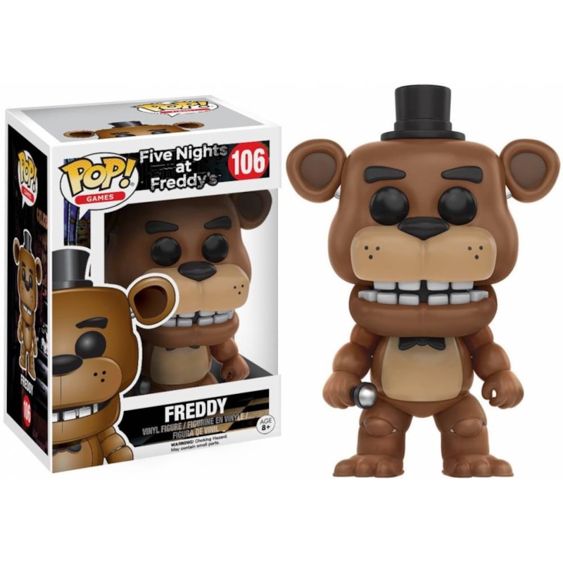 Funko Pop Freddy 106 Five Nights at Freddy's Games Geek Fanaticos