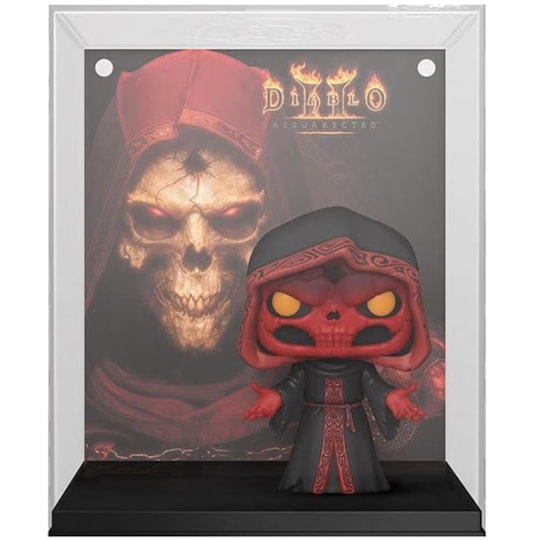 Funko Pop Game Cover Dark Wanderer #03 - Special Edition Brilha no Escuro - Diablo Ressurrected