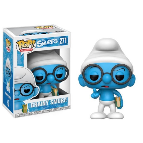 Funko Pop Gênio #271 - Brainy - Os Smurfs