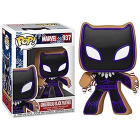 Funko Pop Gingerbread Black Panther #937 - Holiday - Natal - Biscoito de Gengibre