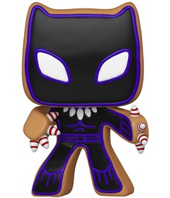 Produto Funko Pop Gingerbread Black Panther #937 - Holiday - Natal - Biscoito de Gengibre