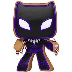 Funko Pop Gingerbread Black Panther #937 - Holiday - Natal - Biscoito de Gengibre