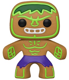 Produto Funko Pop Gingerbread Hulk #935 - Holiday - Natal - Biscoito de Gengibre