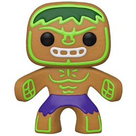 Funko Pop Gingerbread Hulk #935 - Holiday - Natal - Biscoito de Gengibre