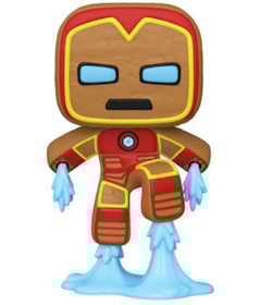 Produto Funko Pop Gingerbread Iron Man #934 - Holiday - Natal - Biscoito de Gengibre