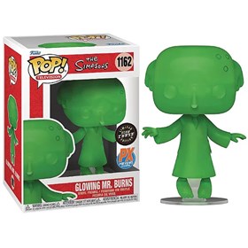 Funko Pop Glowing Mr. Burns #1162 Chase PX Exclusive GITD Brilha no Escuro Os Simpsons