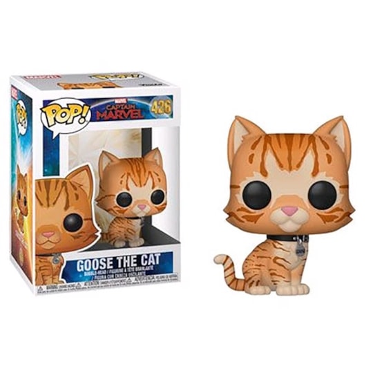 Funko Pop Goose The Cat #426 - Capitã Marvel - Marvel