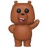 Funko Pop Grizz #549 Pardo - Ursos sem Curso - Bare Bears - Animation