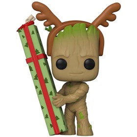 Funko Pop Groot Natal Holiday #1105 - Guardians of the Galaxy Holiday Special