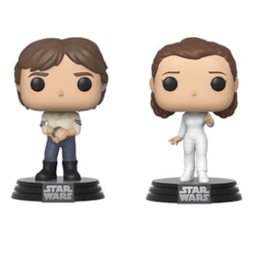 Funko Pop Han Solo & Princesa Leia #2-Pack - Star Wars