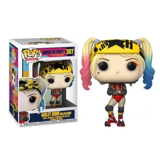 Funko Pop Harley Quinn Roller Derby #307 - Arlequina - DC Comics