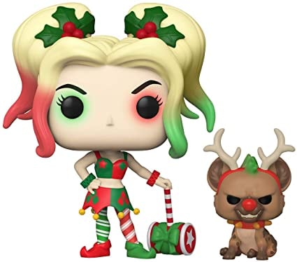 アメコミ Funko POP! Harley Quinn with Helper 357 Funko Pop Harley Quinn with helper #357 - DC Comics - Geek Fanaticos