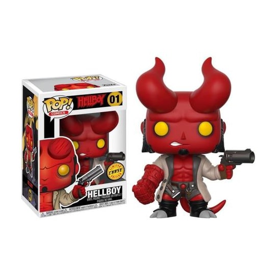 Funko Pop Hellboy Chase Edition #01 - Hellboy Comics