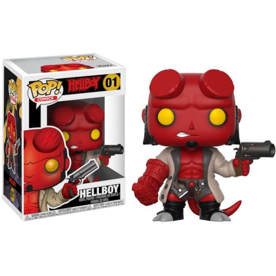 Funko Pop Hellboy w/ Jacket #01 - Hellboy - Comics